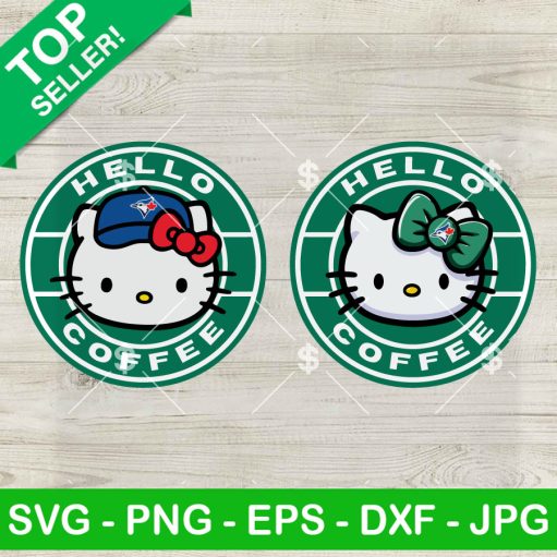 Hello Coffee Toronto Blue Jays SVG Bundle