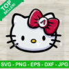 Hello Kitty Face Arizona Diamondbacks SVG