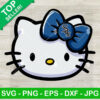 Hello Kitty Face Chicago White Sox SVG