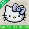 Hello Kitty Face Miami Marlins Baseball SVG