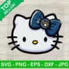 Hello Kitty Face Milwaukee Brewers MLB SVG