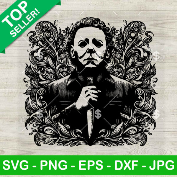 Mandal Horror Michael Myers SVG