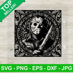Mandala Jason Voorhees SVG