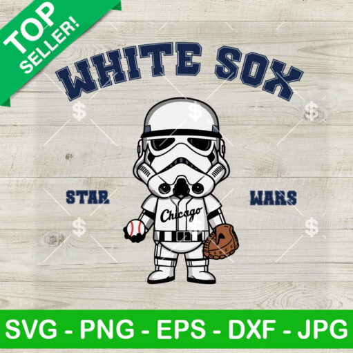 Stormtrooper Chicago White Sox Baseball SVG