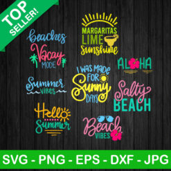 Hello Summer SVG Bundle