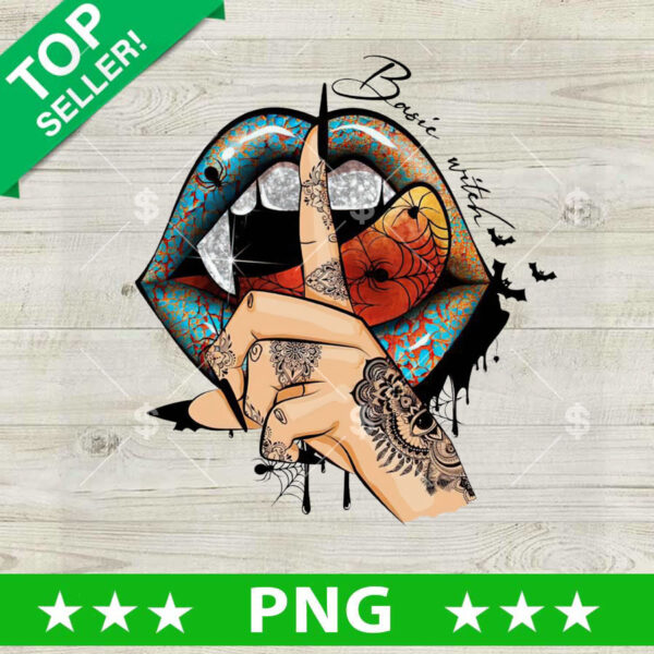 Basic Tattoo Witch Lips PNG