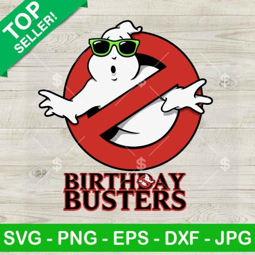 Ghostbusters Funny Birthday Svg