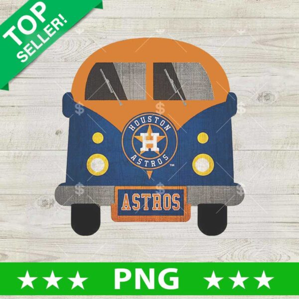Houston Astros Volkswagen Bus PNG