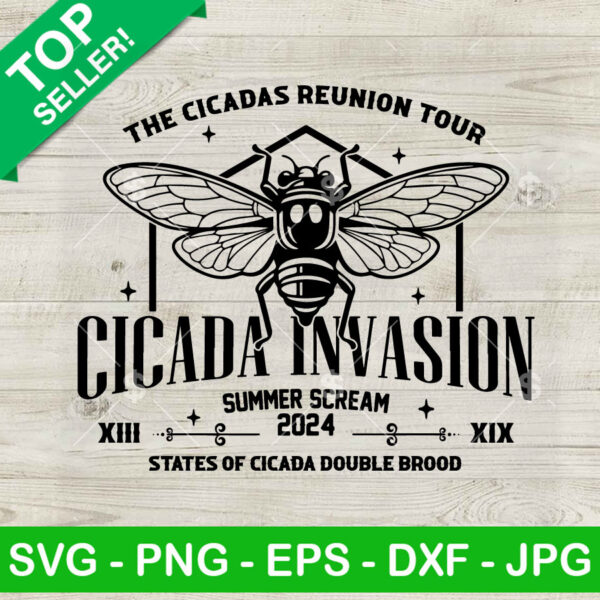 The Cicadas Reunion Tour SVG