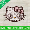 Hello Kitty Day Of The Dead SVG
