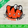 Hello Kitty Cincinnati Bengals Fan SVG