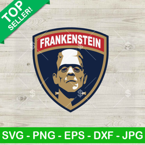 Frankenstein NHL Logo SVG