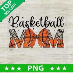 Basketball Mom Bowtie PNG