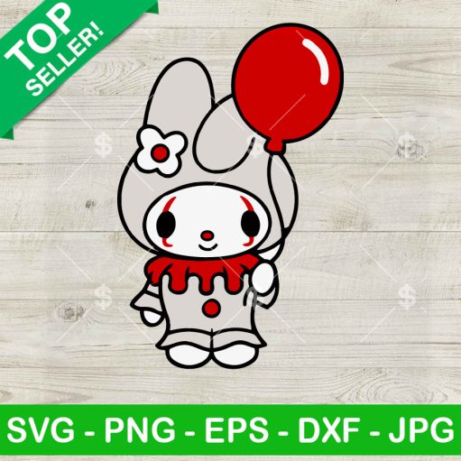 My Melody Pennywise Svg