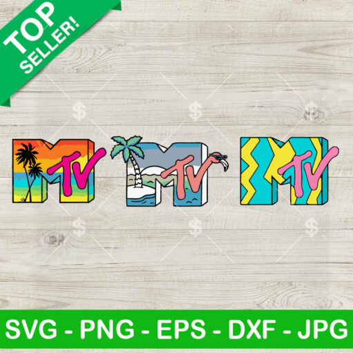 MTV Summer Logo SVG Bundle