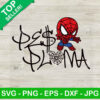Baby Spiderman Peso Pluma SVG