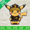 Pikachu San Diego Padres Baseball Team SVG