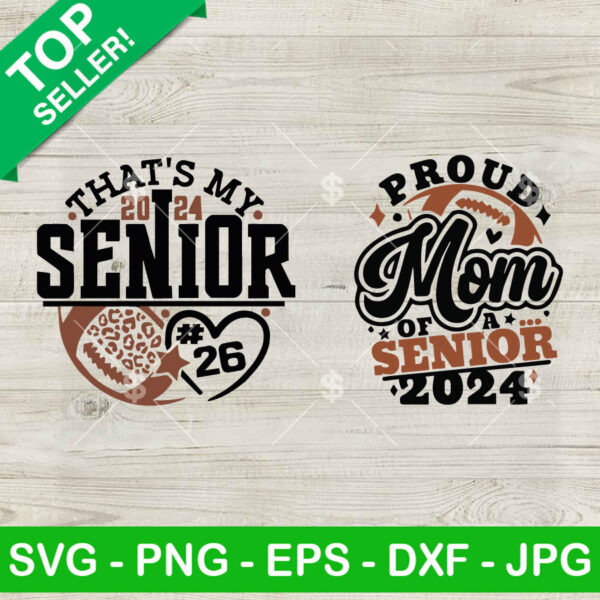 Proud Mom Of Senior SVG