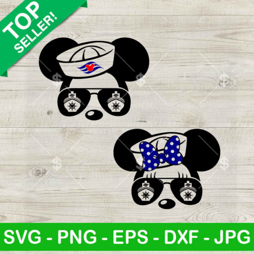Mickey Minnie Mouse Cruise Svg Bundle