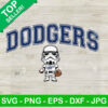 Stormtrooper LA Dodgers Baseball SVG