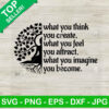 Buddha What We Think We Become SVG