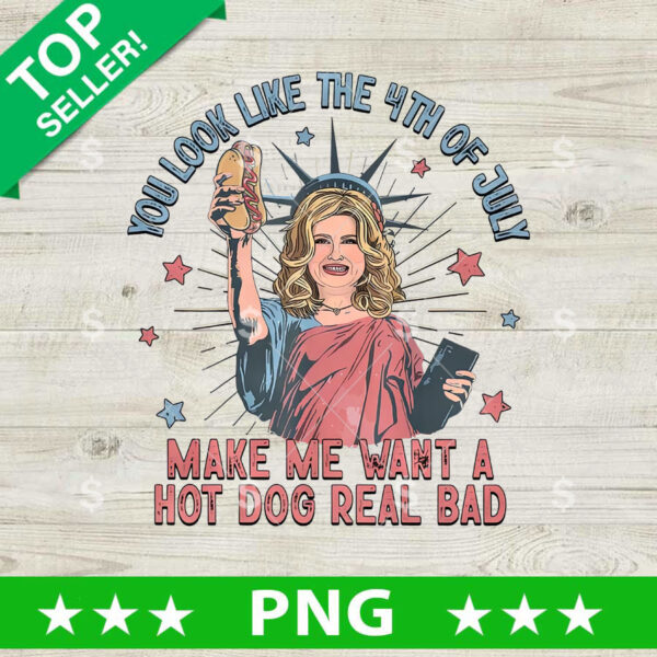 Legally Blonde You Look Like The 4th Of July PNG file