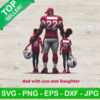Arizona Cardinals Football Dad and Son PNG, Arizona Cardinals Dad Sublimation transfer PNG