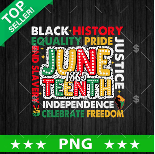 Black History Celebrate Freedom PNG