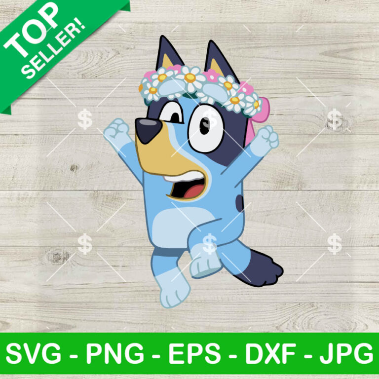 Bluey Christine Heeler SVG, Bluey TV Show SVG, Bluey Characters SVG Cricut