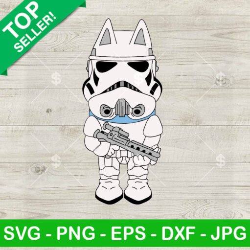 Bluey Stormtrooper Svg