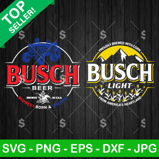 Burch Light Beer America SVG Bundle