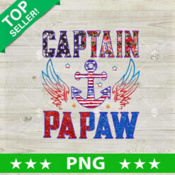 Captain Papaw Father Anchor PNG, Father Captain Pet Sublimation transfer PNG