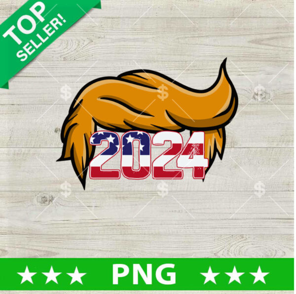 Donald Trump 2024 President PNG