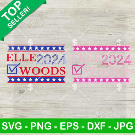 Elle Woods 2024 Svg