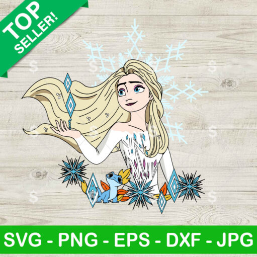 Frozen Elsa Princess SVG