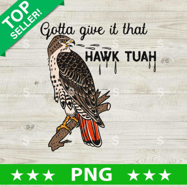 Gotta Give It That Hawk Tuah PNG