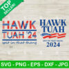 Hawk Tuah 24 Flag SVG Bundle