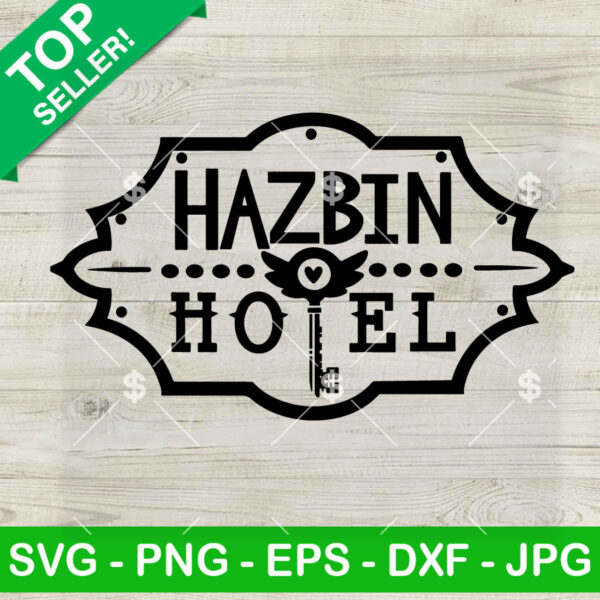 Hazbin Hotel Logo SVG