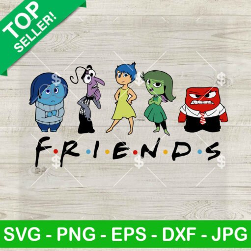 Inside Out 2 Friends SVG