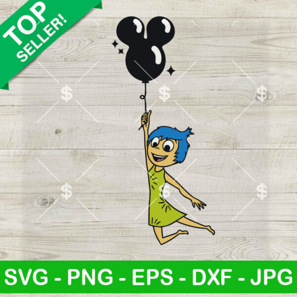 Inside Out 2 Joy SVG, Disney Pixar Joy Inside Out 2 SVG, Pixar Movie SVG Cricut