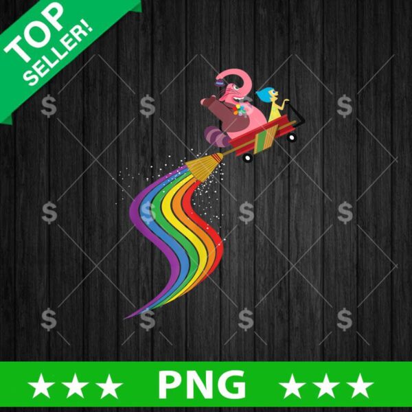 Inside Out Bing Bong PNG, Inside Out Characters Sublimation transfer PNG