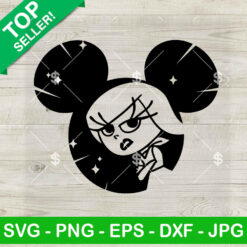 Inside Out Disgust SVG, Insdie Out 2 Characters SVG, Disney Pixar Movie SVG Cricut