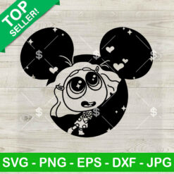 Inside Out Envy SVG, Envy Insdie Out 2 Characters SVG, Disney Pixar Movie SVG Cricut