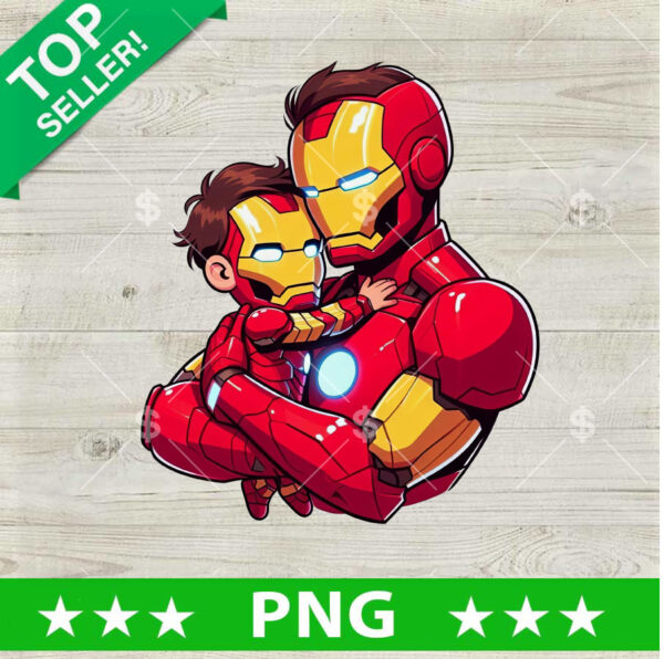 Iron Dad Superheroes PNG