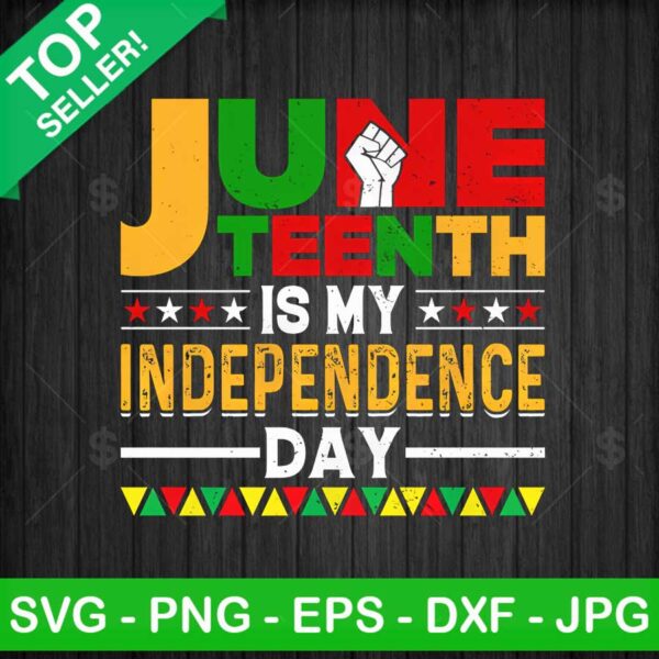 Juneteenth is My Independence Day PNG, Juneteenth Day Sublimation transfer PNG