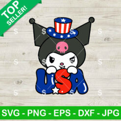 Kuromi 4th Of July SVG, Kuromi Sanrio SVG, Independence Day SVG Cricut