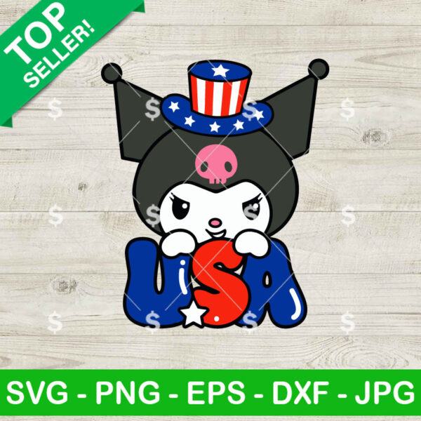 Kuromi 4th Of July SVG