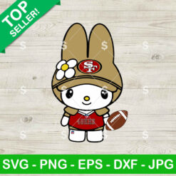 My Melody San Francisco 49ers SVG