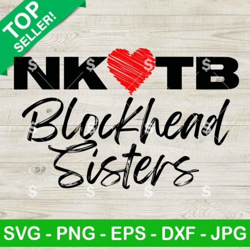 Nkotb Blockhead Sisters Svg