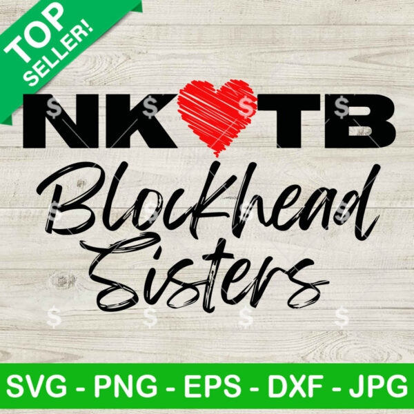 NKOTB Blockhead Sisters SVG